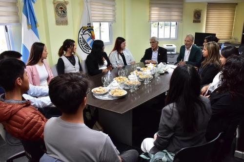 Desayuno y bienvenida para alumnos extranjeros