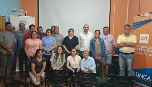 La UNCA participó en capacitación a productores agrÃcolas-ganaderos de Huillapima