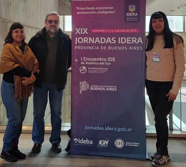 Aportes académicos y territoriales en jornadas de Infraestructura de Datos Espaciales de la Argentina