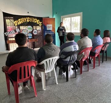 La UNCA abrió un taller de instalaciones eléctricas básicas en Infanzón