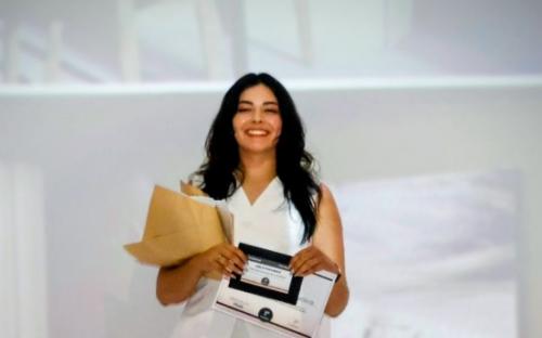 Estudiante de Arquitectura recibió el primer premio en concurso nacional
